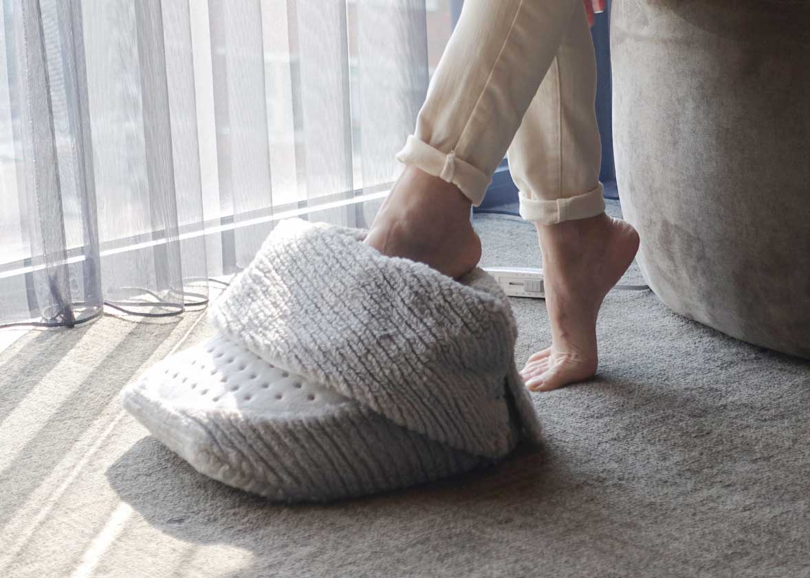 biggest foot size to use wellcare electric foot warmer