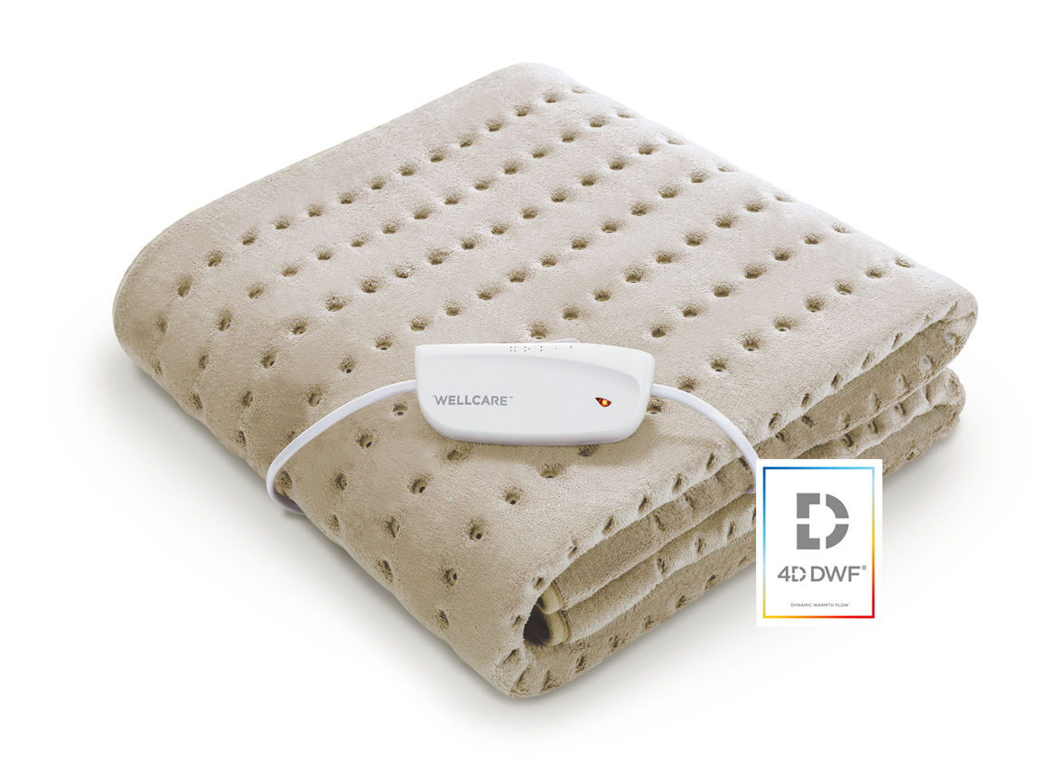 Wellcare 4D DWF Electric underblanket single size sleep better