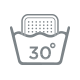 Pad is machine washable at 30°C